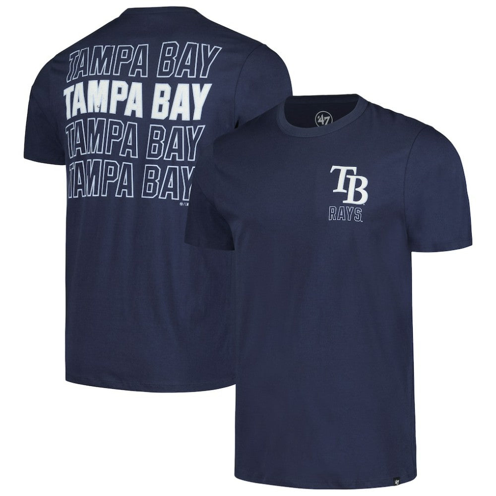 Tampa Bay Rays Hang Back Franklin T-Shirt Navy