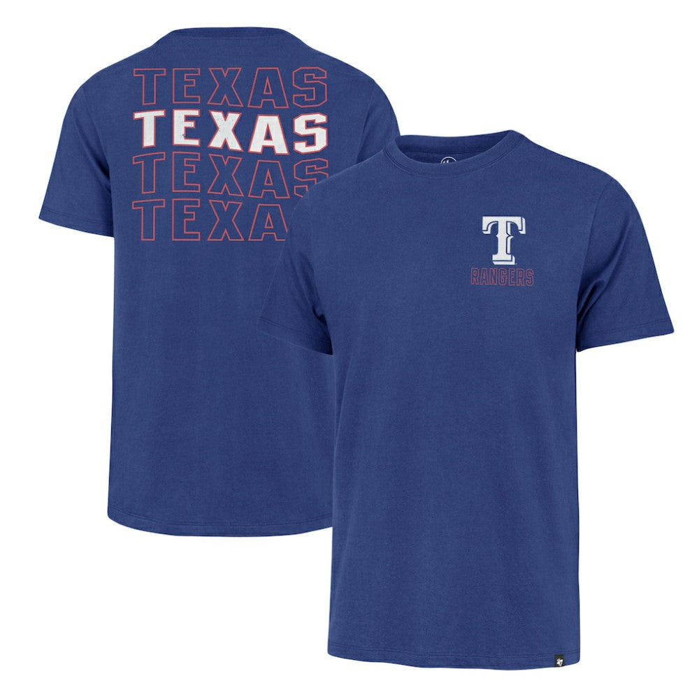 Texas Rangers Hang Back Franklin T-Shirt Royal