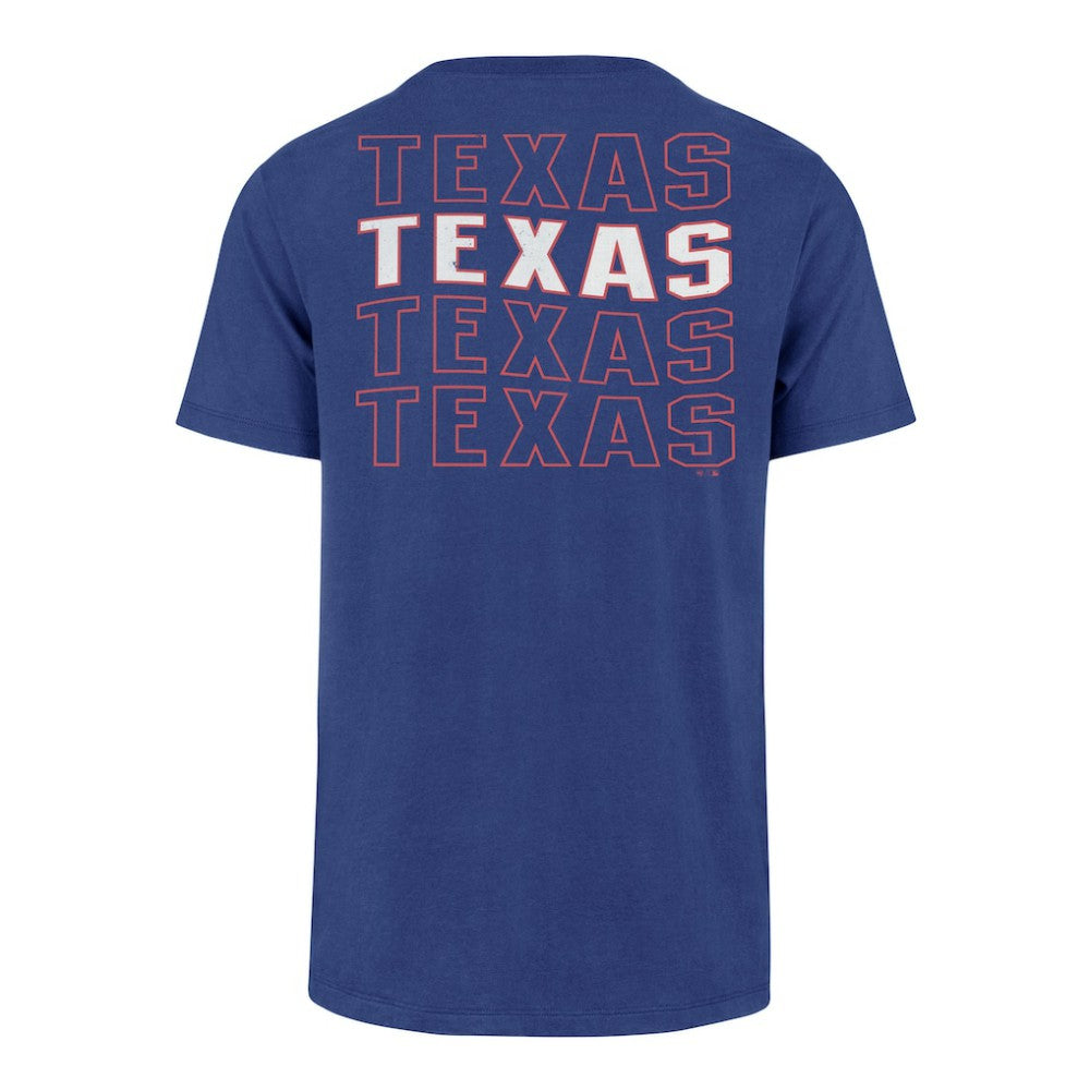 Texas Rangers Hang Back Franklin T-Shirt Royal