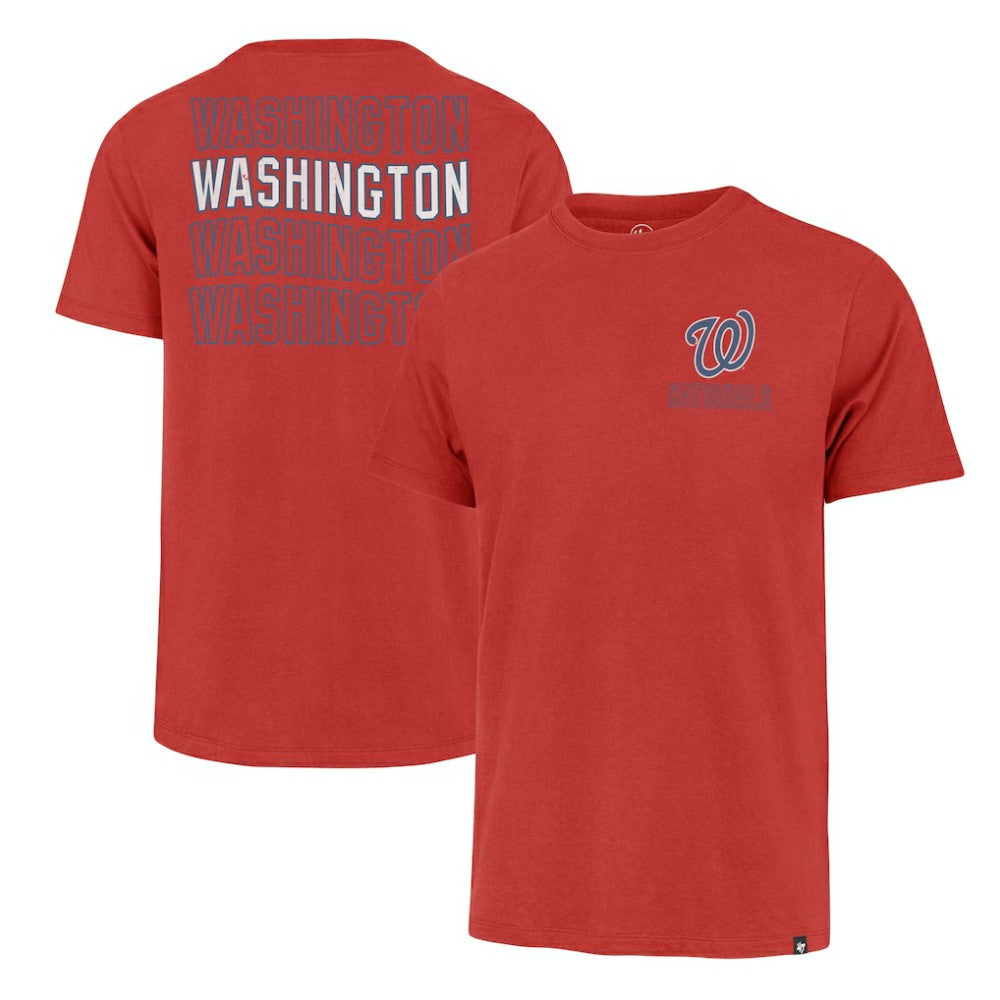 Washington Nationals Hang Back Franklin T-Shirt Red
