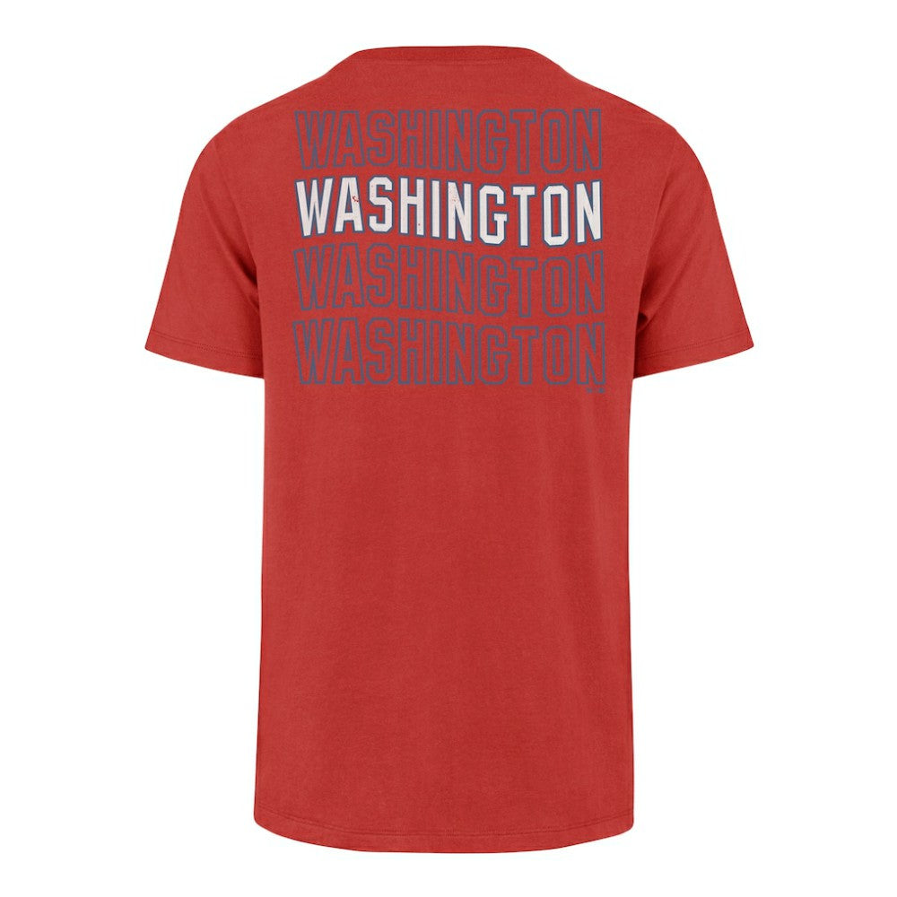 Washington Nationals Hang Back Franklin T-Shirt Red