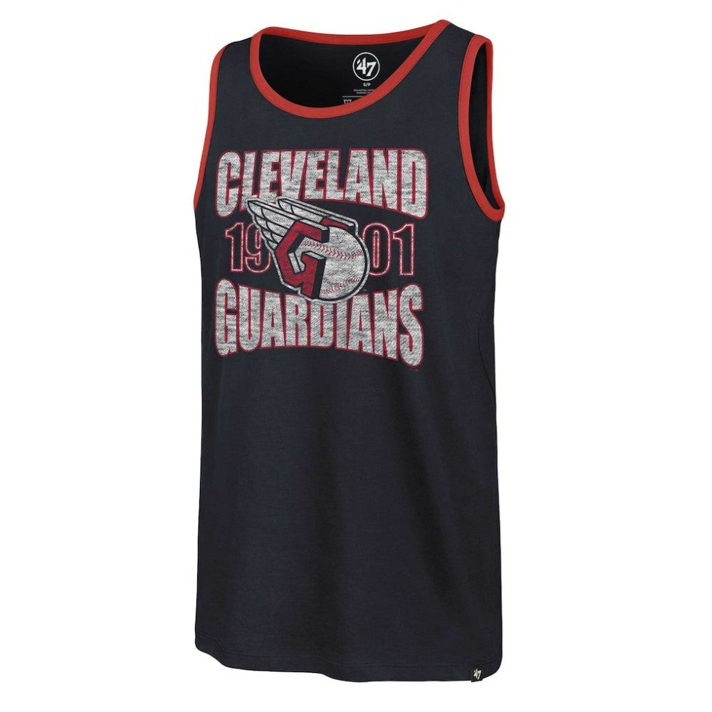 Cleveland Guardians Upload Franklin Tank Top Navy
