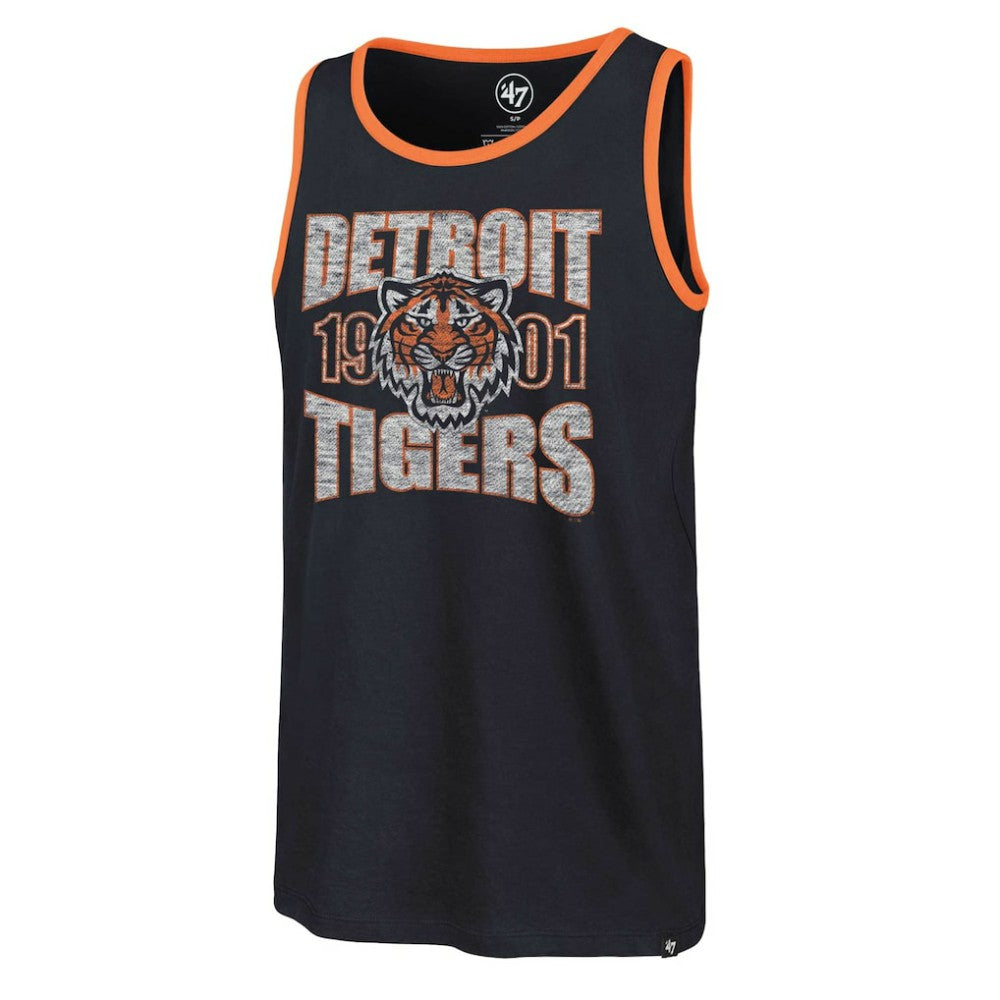 Detroit Tigers Upload Franklin Tank Top Navy