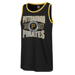 Pittsburgh Pirates Upload Franklin Tank Top Black