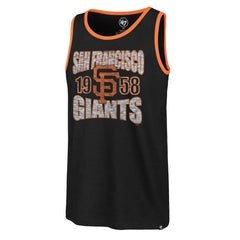 San Francisco Giants Upload Franklin Tank Top Black