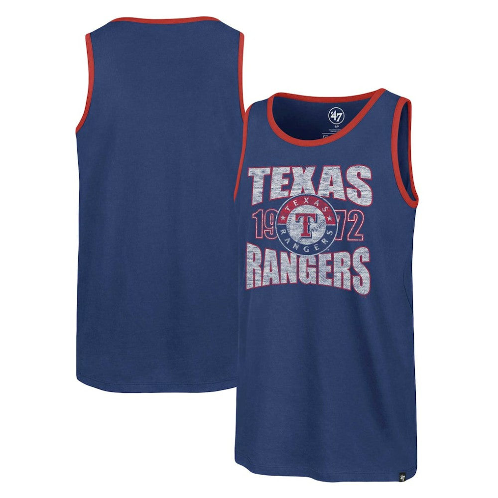Texas Rangers Upload Franklin Tank Top Royal