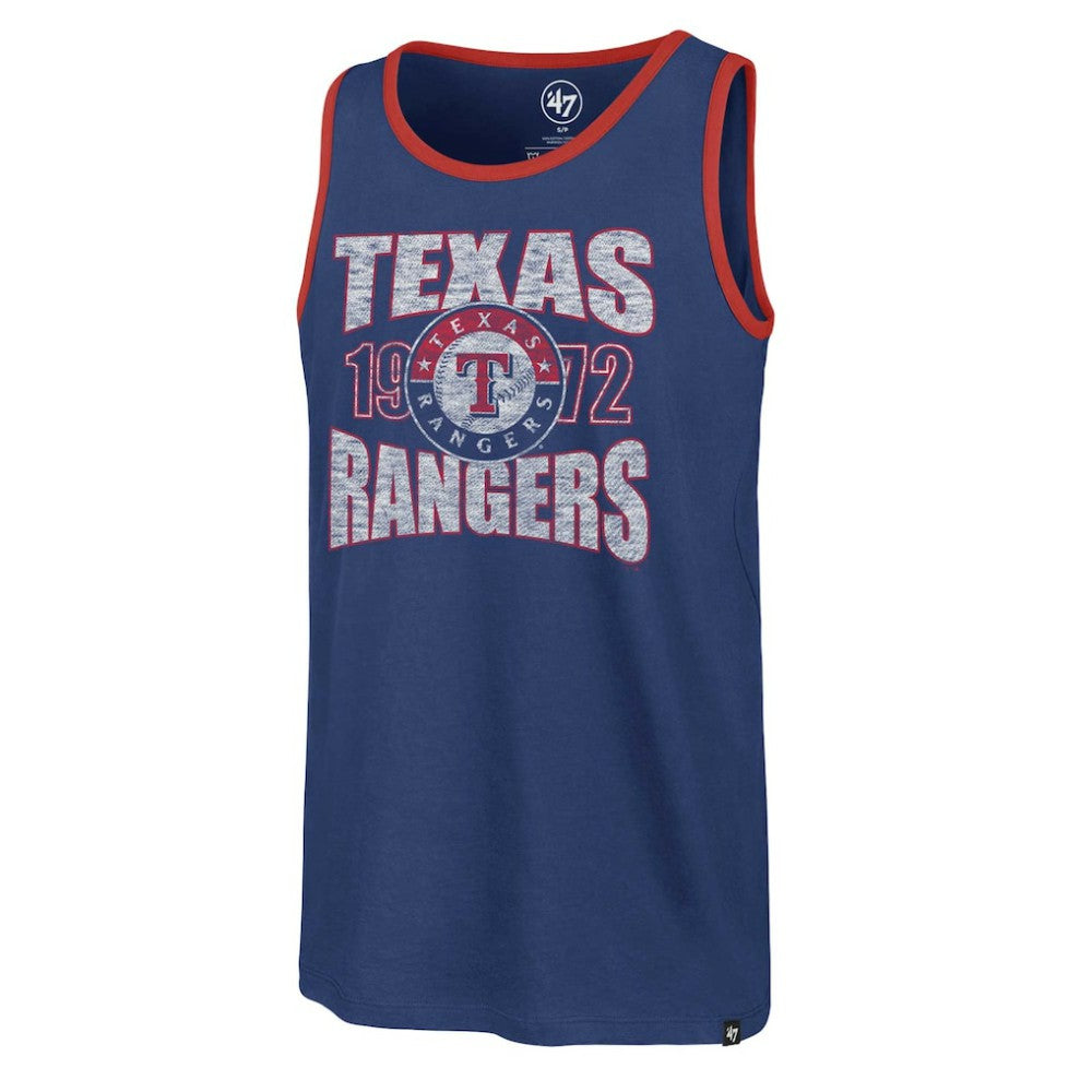 Texas Rangers Upload Franklin Tank Top Royal
