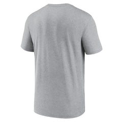 Chicago White Sox Arch Baseball Stack Performance T-Shirt Heather Charcoal