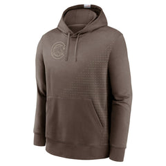 Chicago Cubs Statement Pullover Hoodie Light Brown