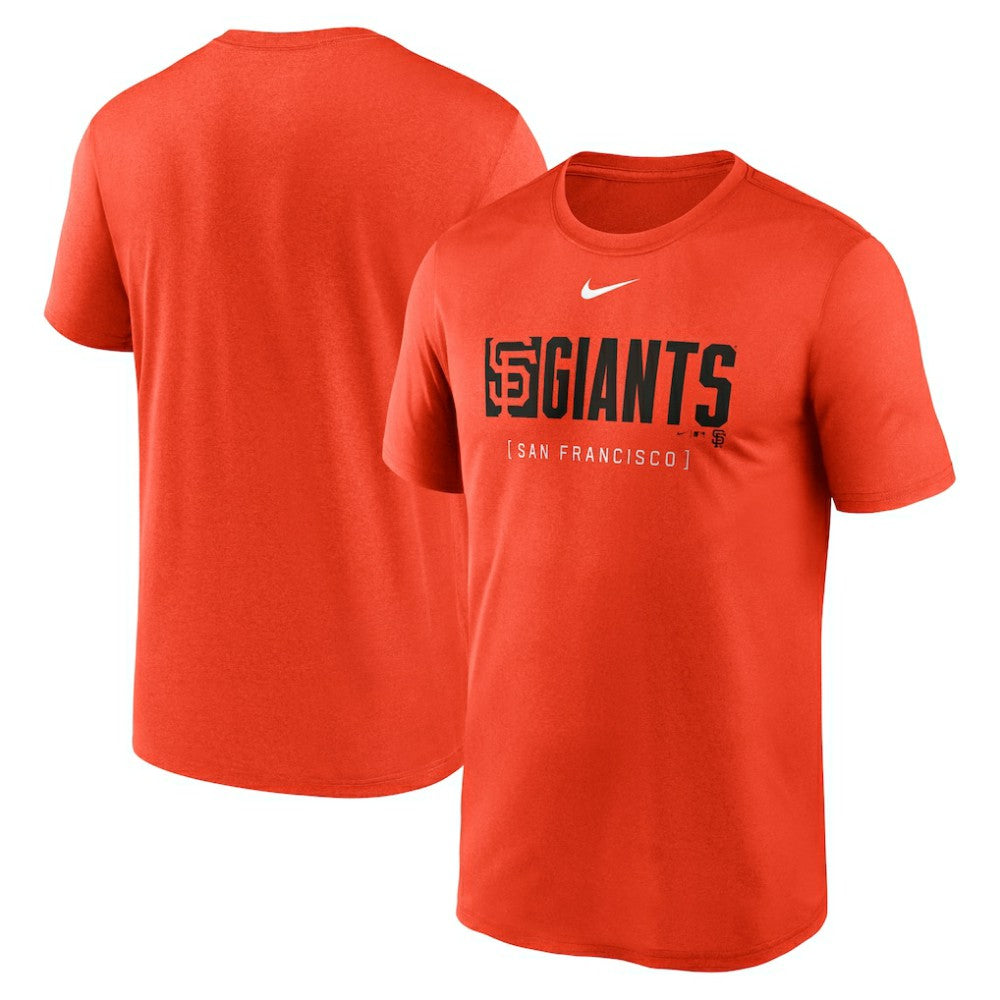 San Francisco Giants Knockout Legend Performance T-Shirt Orange