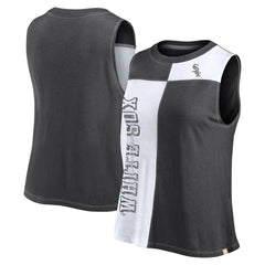 Chicago White Sox Women's Color-Block Tank Top Black/White