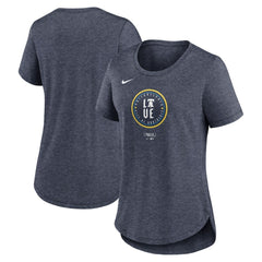 Philadelphia Phillies Women's 2024 City Connect Tri-Blend T-Shirt Navy