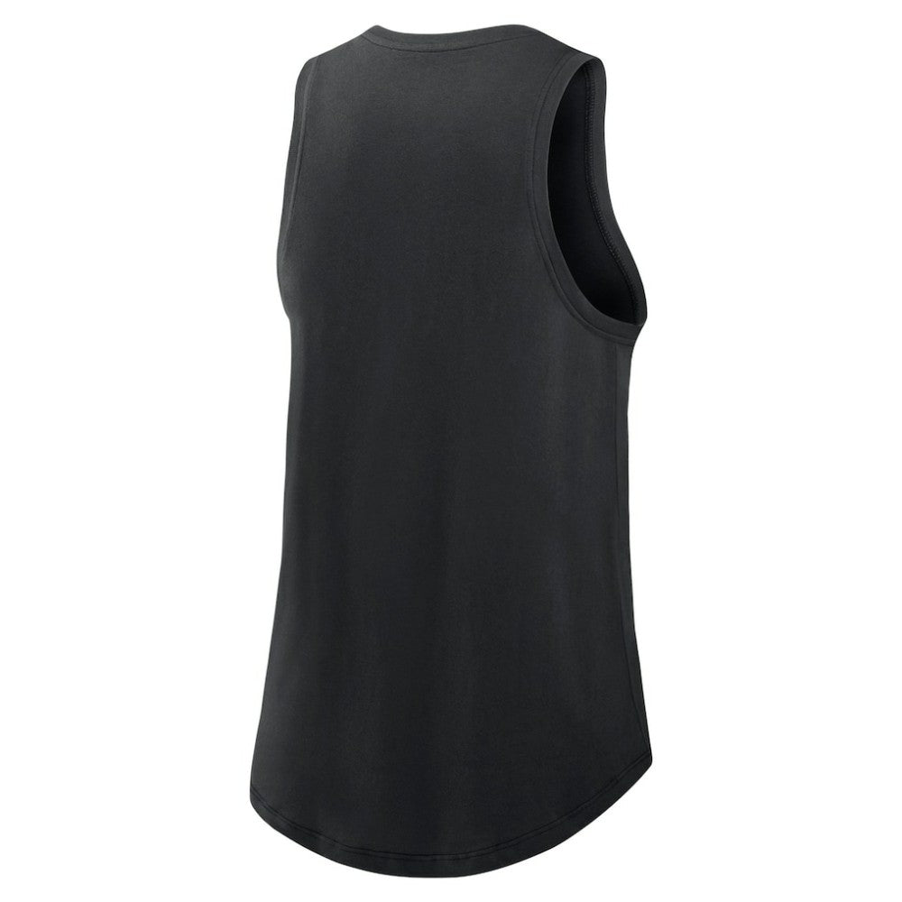 Chicago White Sox Women's Legacy Icon High Neck Dri-FIT Tank Top Black