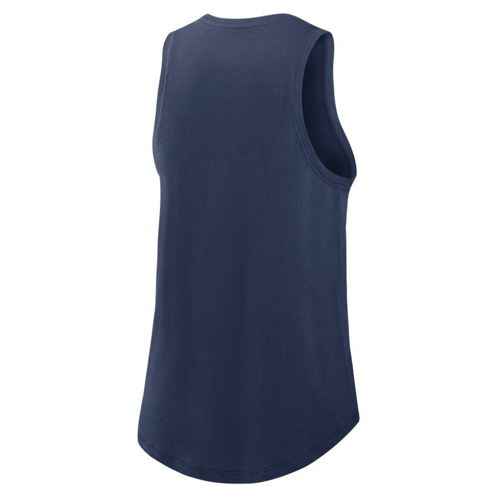Houston Astros Women's Legacy Icon High Neck Dri-FIT Tank Top Navy