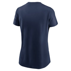Detroit Tigers Women's Wordmark T-Shirt Navy