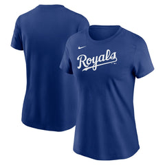 Kansas City Royals Women's Wordmark T-Shirt Royal