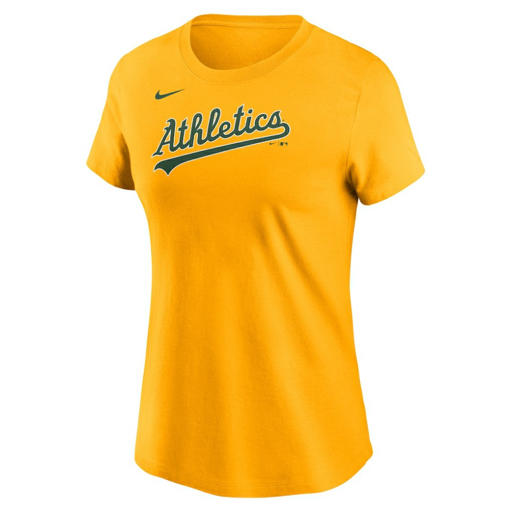 Athletics Women's Wordmark T-Shirt Gold