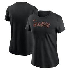 San Francisco Giants Women's Wordmark T-Shirt Black