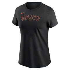 San Francisco Giants Women's Wordmark T-Shirt Black