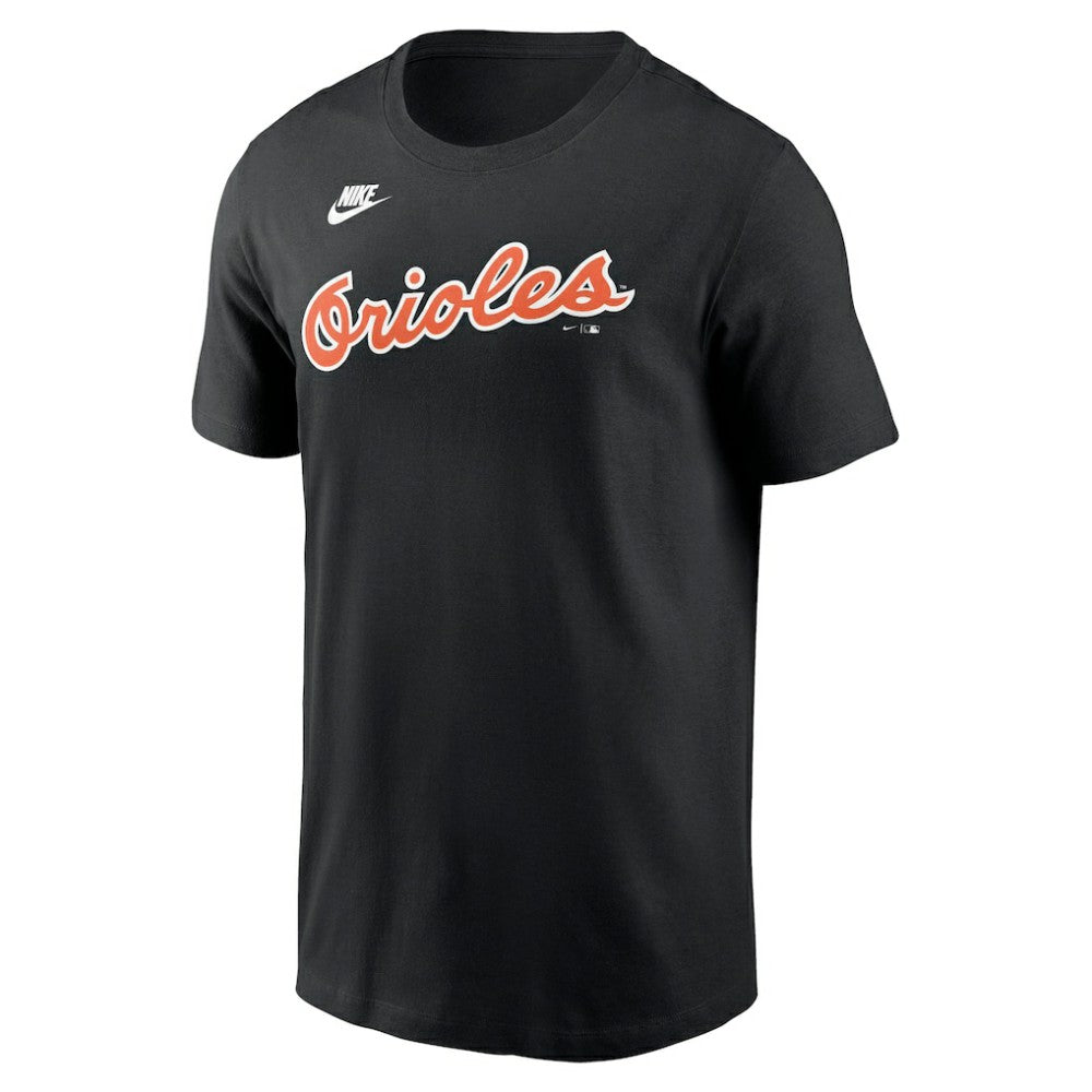Baltimore Orioles Cooperstown Collection Wordmark T-Shirt Black