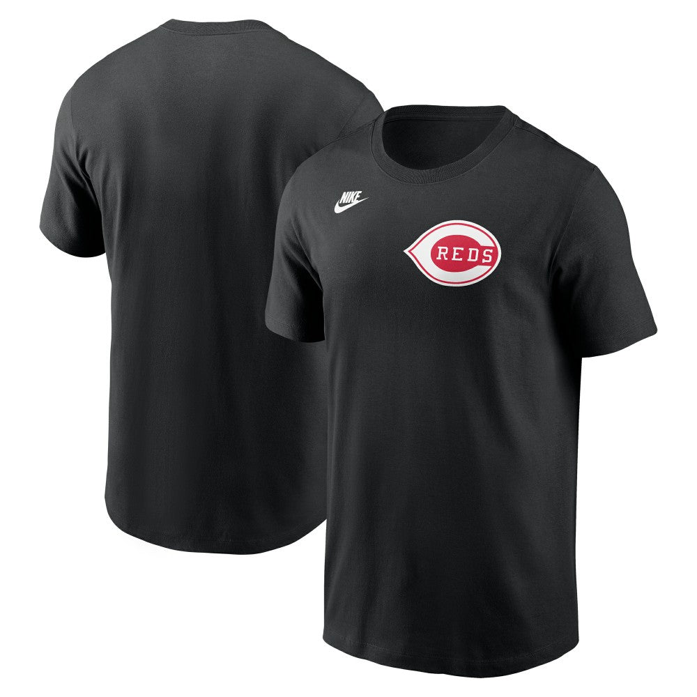 Cincinnati Reds Cooperstown Collection Wordmark T-Shirt Black