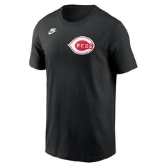 Cincinnati Reds Cooperstown Collection Wordmark T-Shirt Black