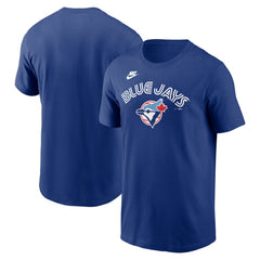 Toronto Blue Jays Cooperstown Collection Wordmark T-Shirt Royal
