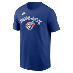 Toronto Blue Jays Cooperstown Collection Wordmark T-Shirt Royal