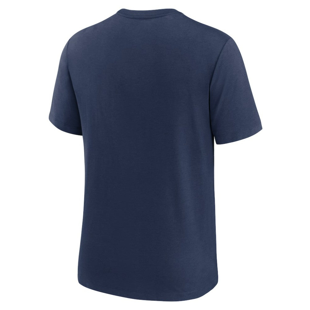 Chicago White Sox Cooperstown Collection Arch Tri-Blend T-Shirt Navy