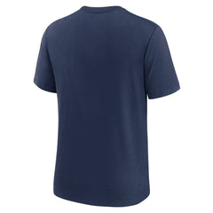 Chicago White Sox Cooperstown Collection Arch Tri-Blend T-Shirt Navy