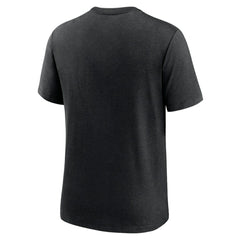 Arizona Diamondbacks Cooperstown Collection Local Stack Tri-Blend T-Shirt Heather Black