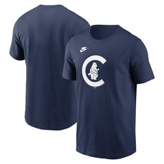 Chicago Cubs Cooperstown Collection T-Shirt Navy