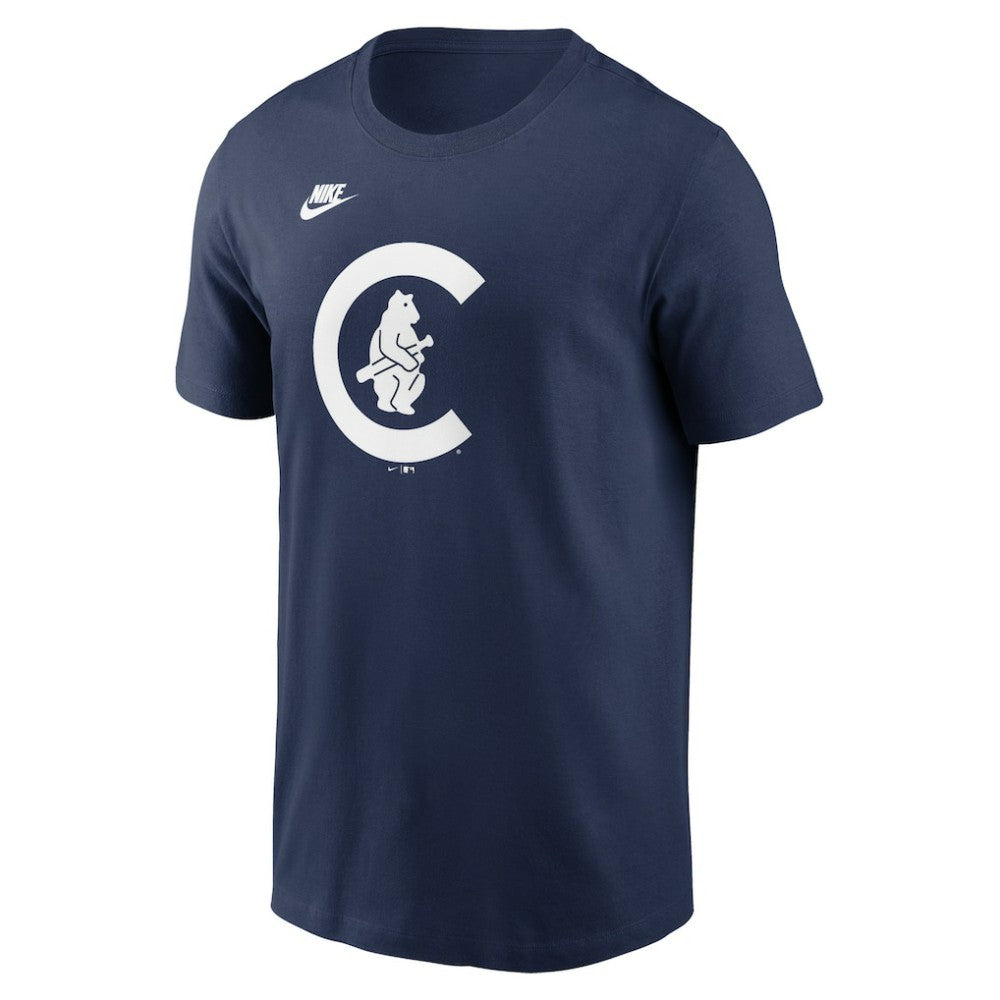 Chicago Cubs Cooperstown Collection T-Shirt Navy