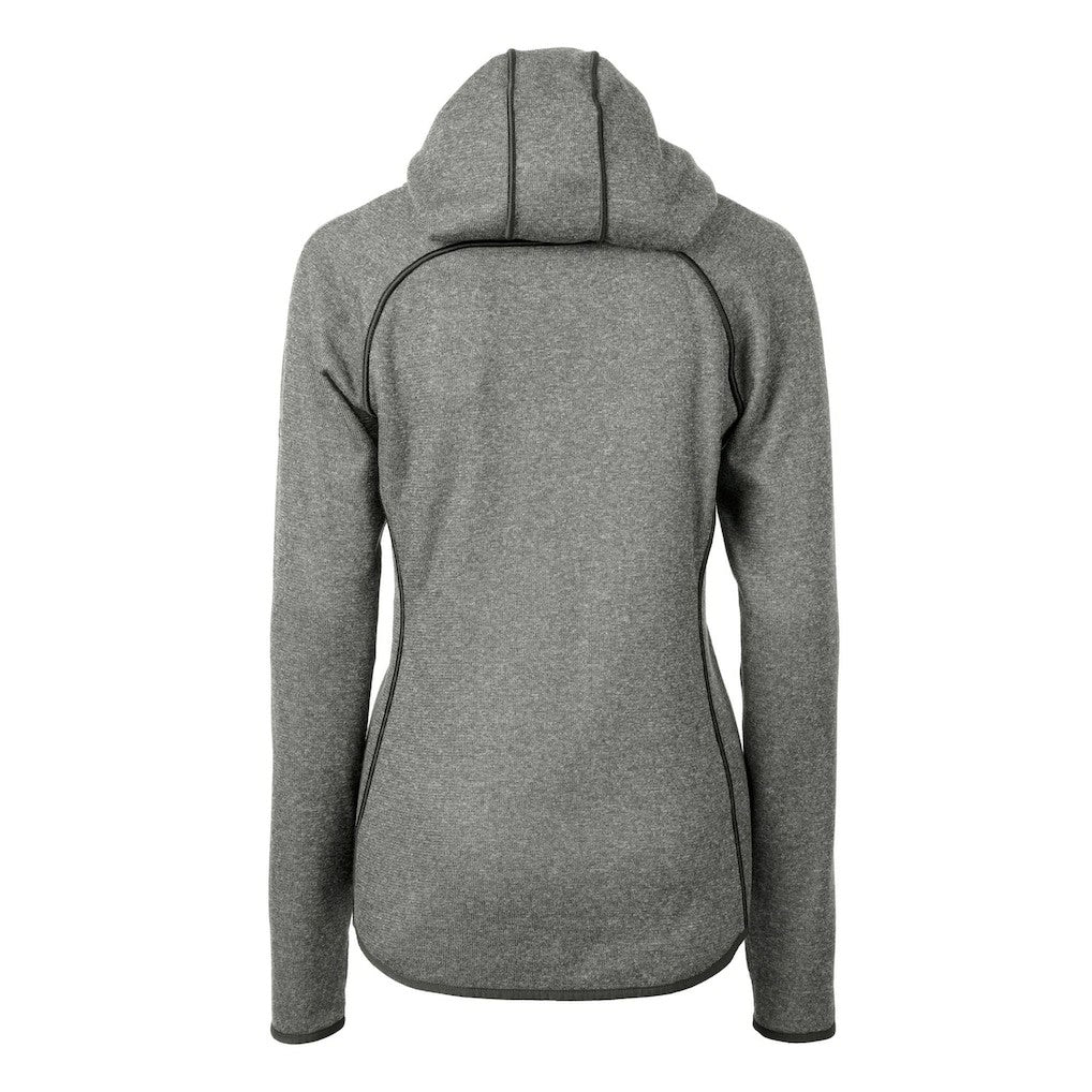 Philadelphia Eagles Cutter & Buck Women's Gridiron Classics Logo Mainsail Sweater-Knit Full-Zip Hoodie - Heather Gray online