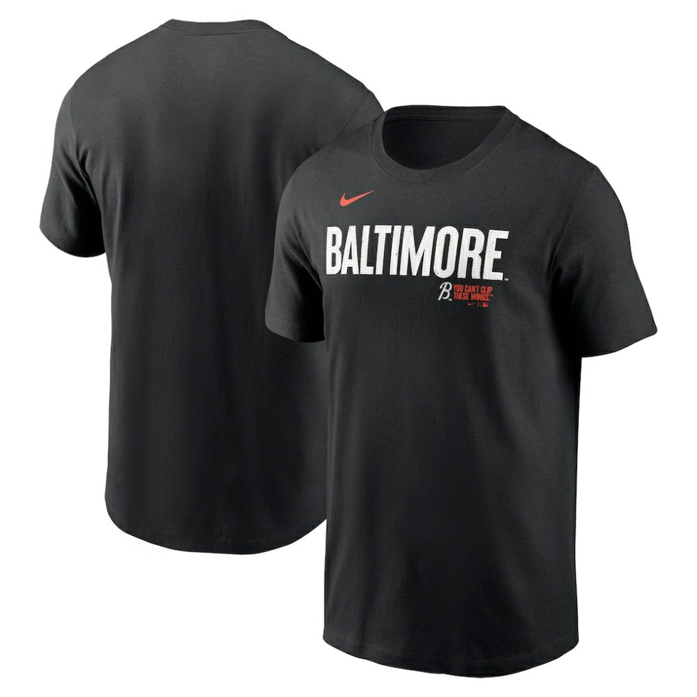 Baltimore Orioles City Connect Wordmark T-Shirt Black