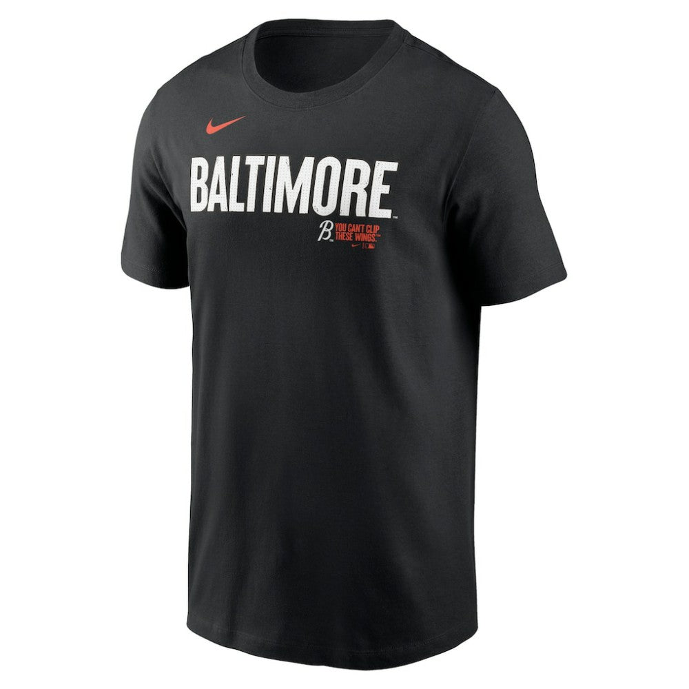 Baltimore Orioles City Connect Wordmark T-Shirt Black