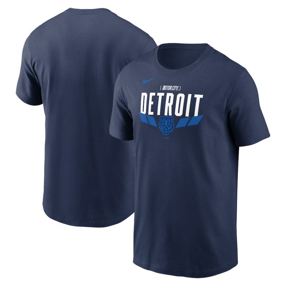 Detroit Tigers 2024 City Connect Graphic T-Shirt Navy