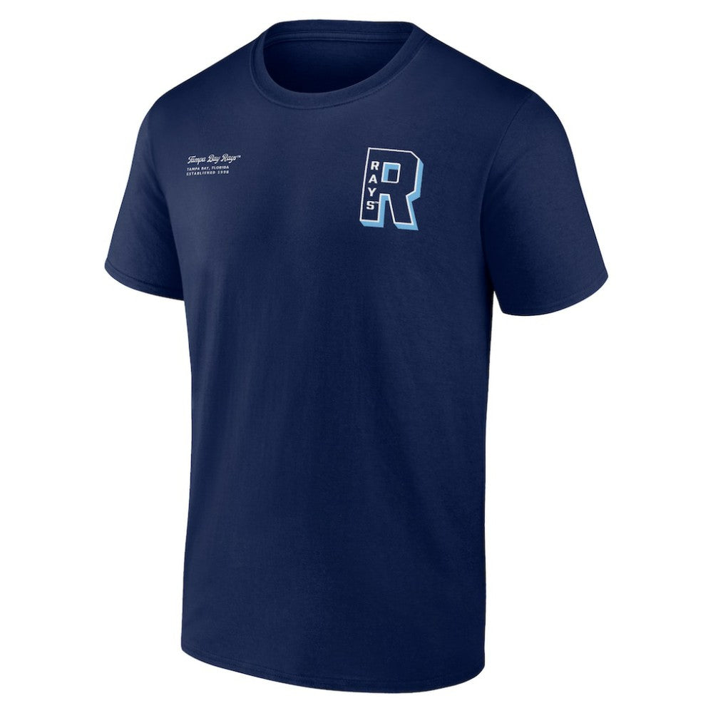 Tampa Bay Rays Split Zone T-Shirt Navy
