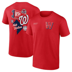 Washington Nationals Split Zone T-Shirt Red