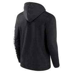 Pittsburgh Pirates Ace Hoodie Full-Zip Sweatshirt Black
