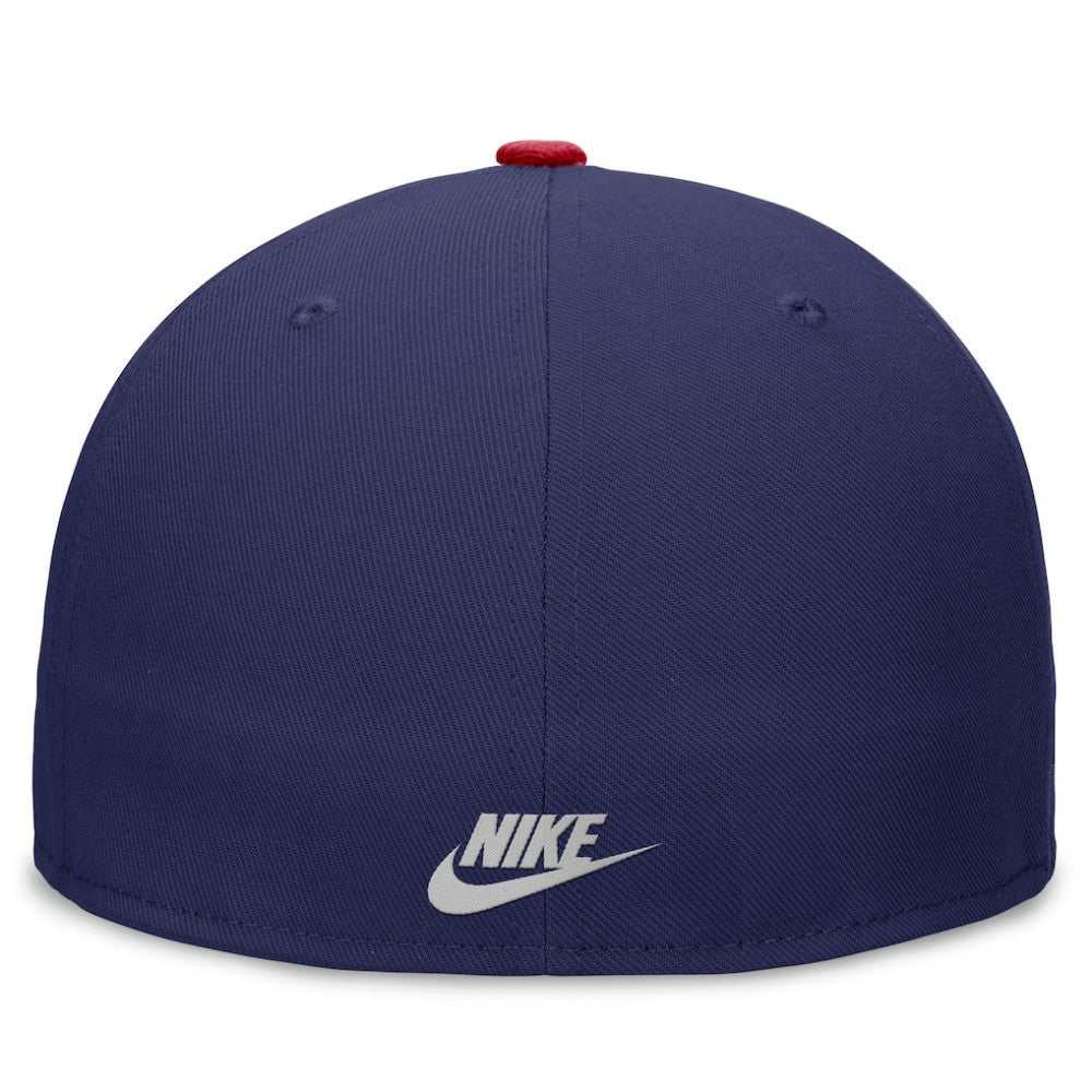Atlanta Braves Rewind Cooperstown True Performance Fitted Hat Royal/Red