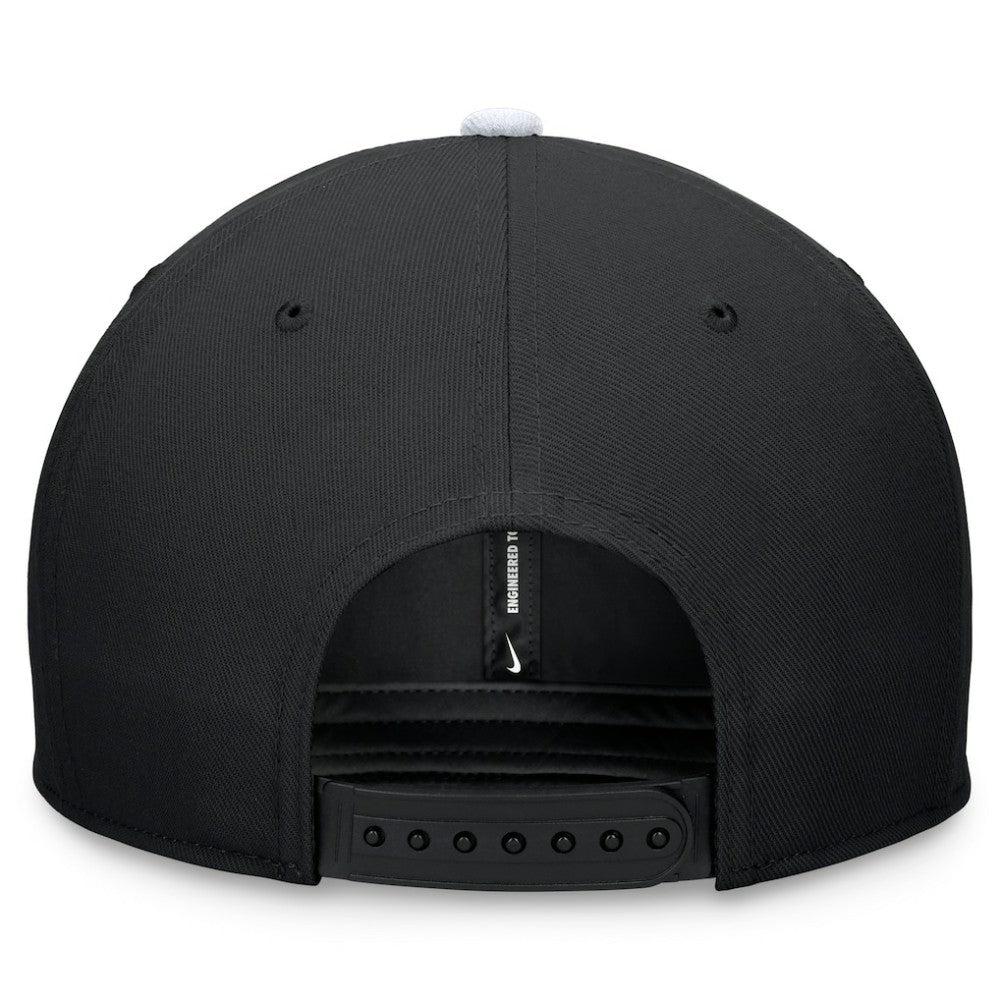 Chicago White Sox Two-Tone Snapback Hat Black/White