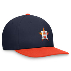 Houston Astros Two-Tone Snapback Hat Navy/Orange
