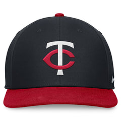 Minnesota Twins Two-Tone Snapback Hat Navy/Red