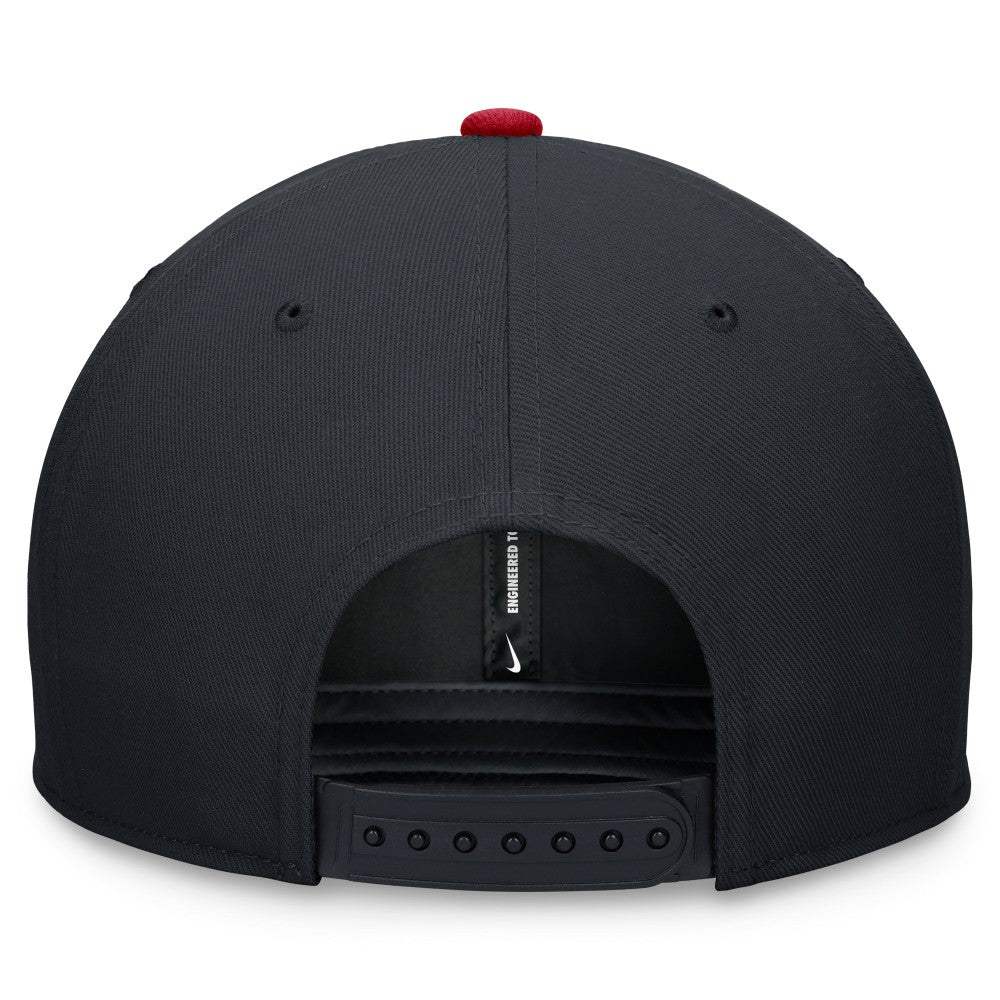 Minnesota Twins Two-Tone Snapback Hat Navy/Red