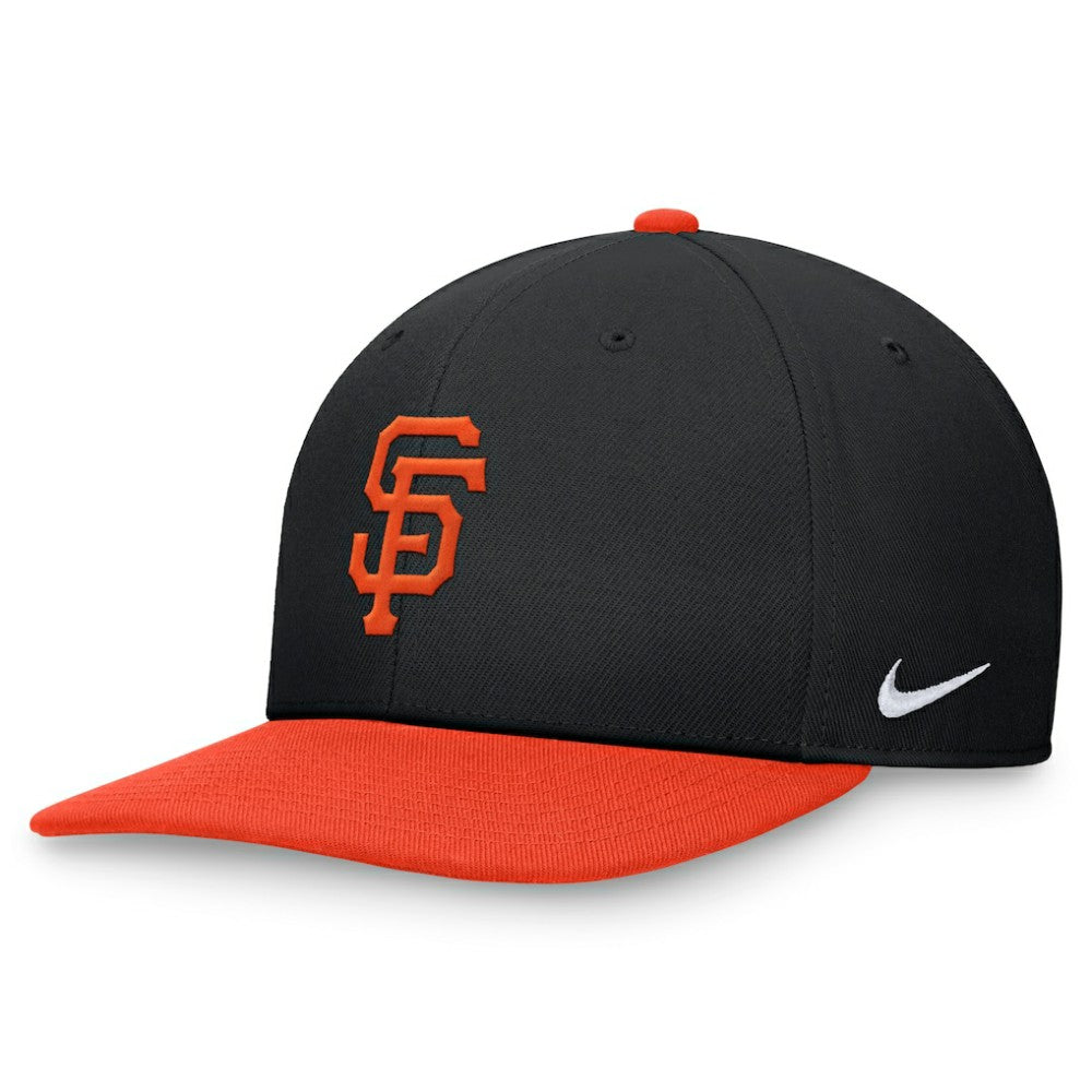 San Francisco Giants Two-Tone Snapback Hat Black/Orange