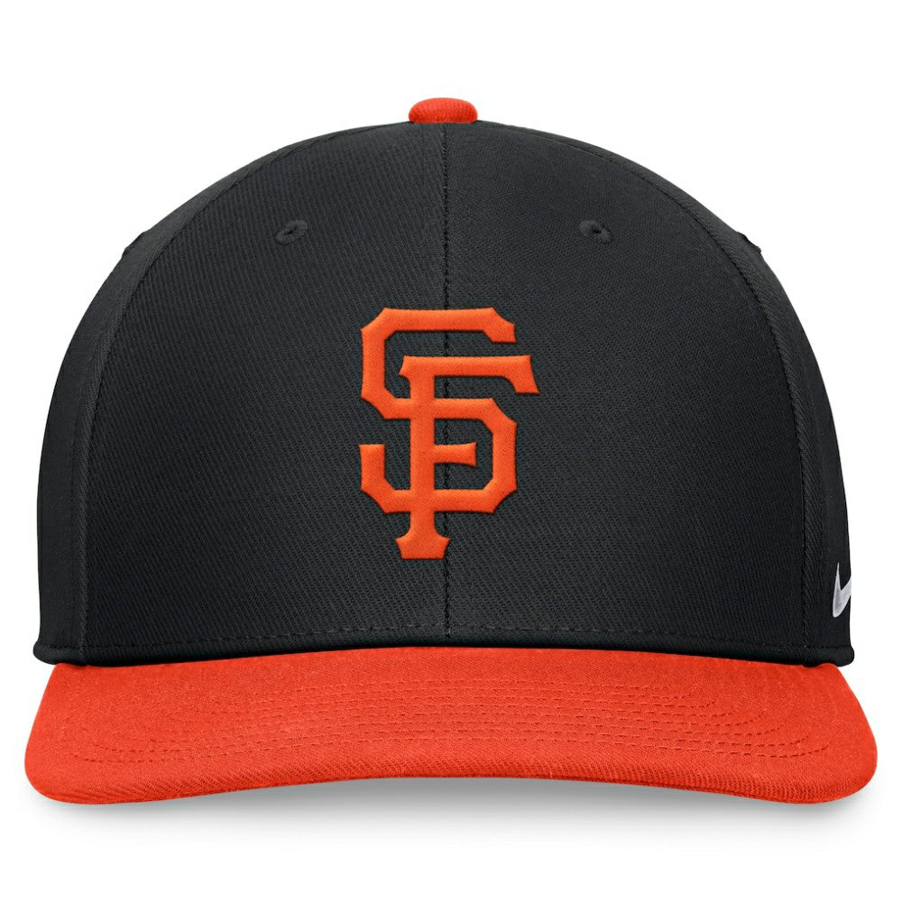 San Francisco Giants Two-Tone Snapback Hat Black/Orange