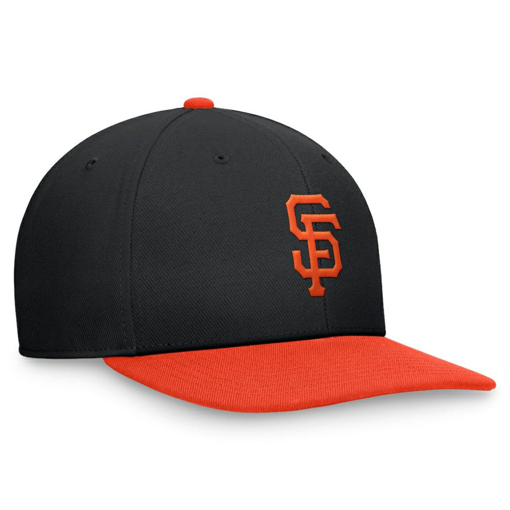 San Francisco Giants Two-Tone Snapback Hat Black/Orange