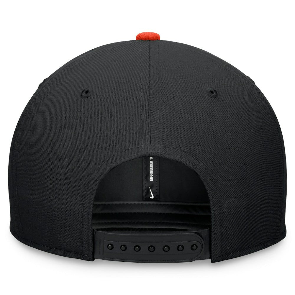 San Francisco Giants Two-Tone Snapback Hat Black/Orange