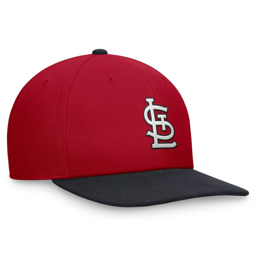St. Louis Cardinals Two-Tone Snapback Hat Red/Navy